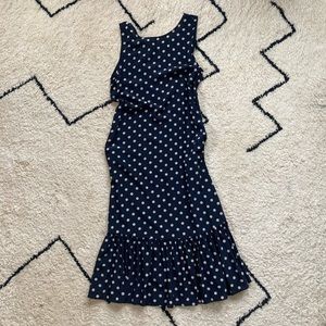 Datura Polka Carmen Dress